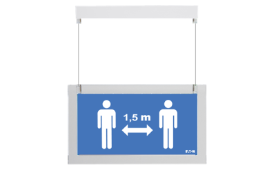 1,5 meter aanduiding armatuur