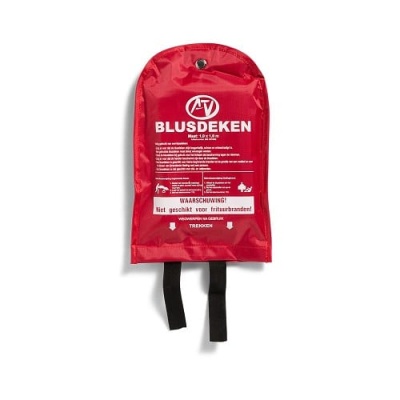 Blusdeken 100 x 100 softbag enkellaags