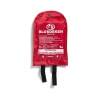 Blusdeken 180 x 180 softbag enkellaags