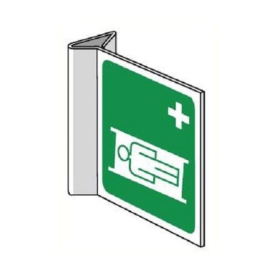 Brancard pictogram haaks PVC 150x150 mm