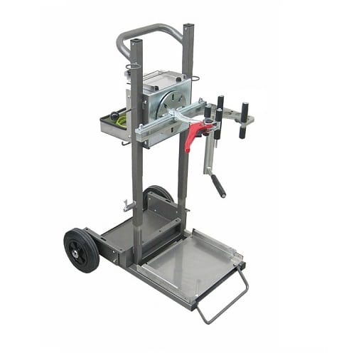 Brandblusser draaibare kleminrichting