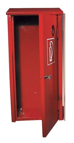 Brandblusserkast met slot