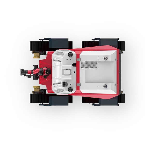 Blusrobot brandbestrijdings- en verkenningsrobot