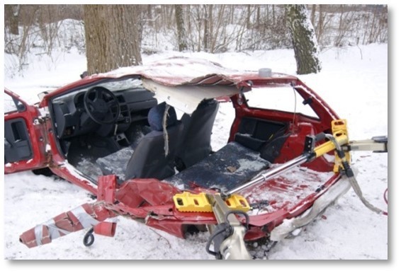 Brandweer platte RAM hulpverleningsgereedschap WSP-P