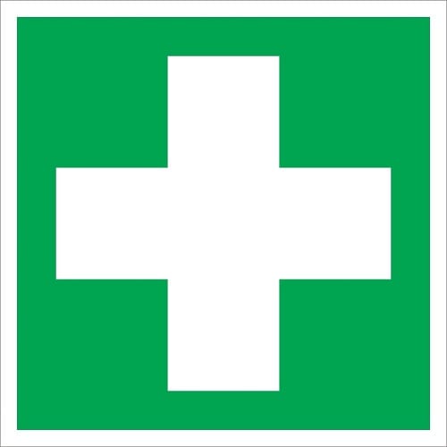 EHBO post pictogram 200x200 mm