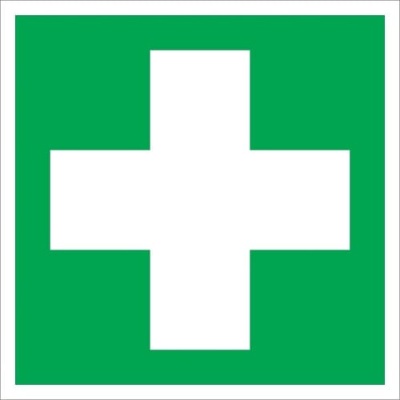 EHBO post pictogram 200x200 mm