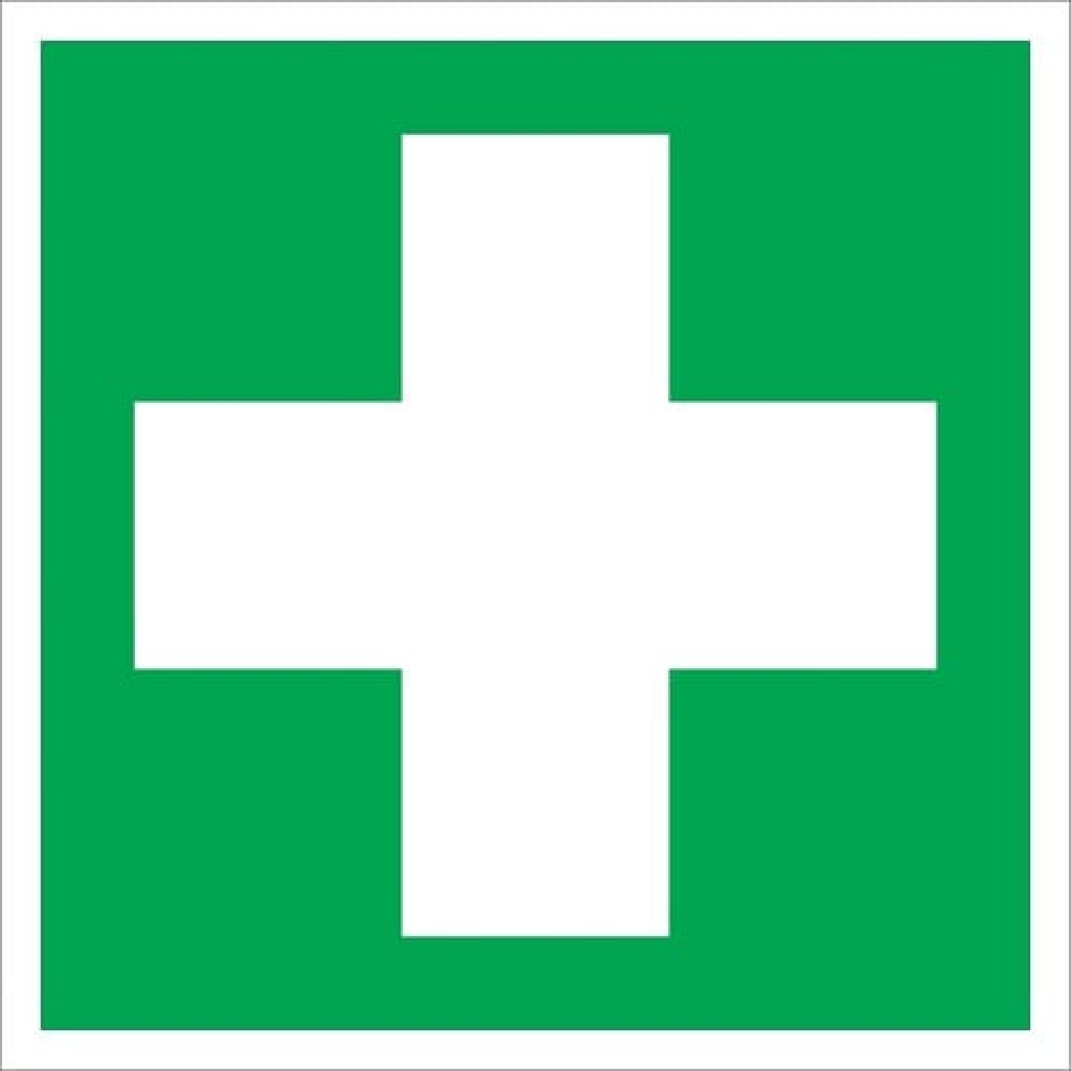 EHBO post pictogram 400x400 mm