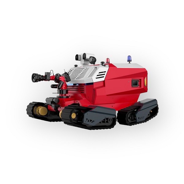 Blusrobot brandbestrijdings- en verkenningsrobot