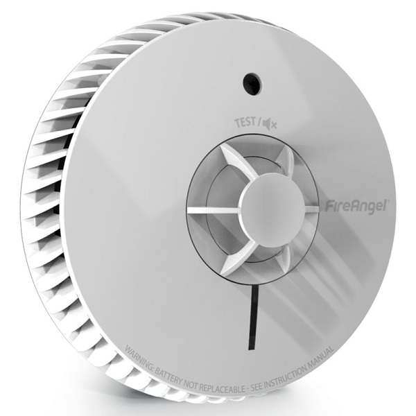 Fireangel FA6215 hittemelder 10 jaar met 2 X AA vervangbare batterij