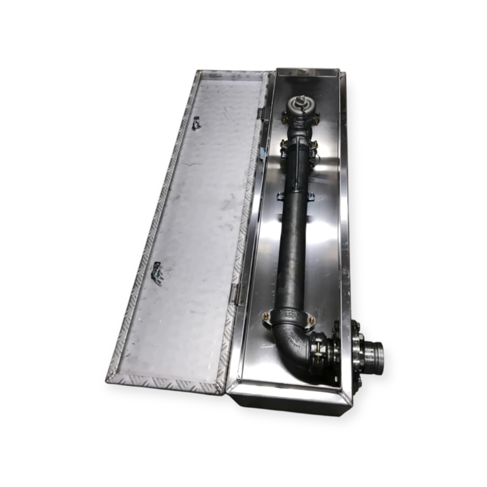 Opklapbare ondergronds brandkraan droge blusleidingen