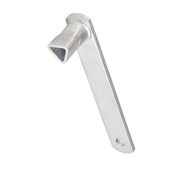 Driekantig brandweersleutel verkeerspaal