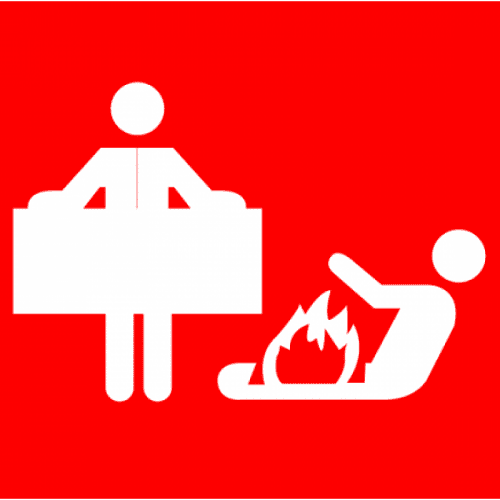 Blusdeken 120 x 120 hardbox enkellaags