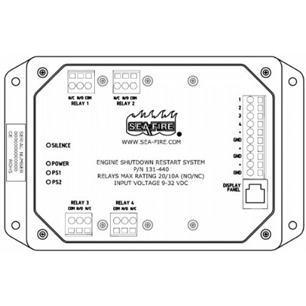 Seafire motor stop ESRS systeem