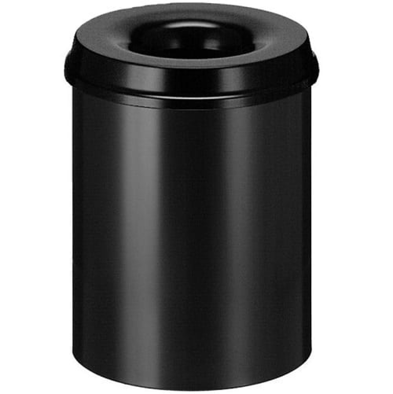 Vlamdovende afvalbak 15 liter