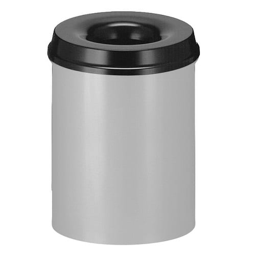 Vlamdovende afvalbak 15 liter