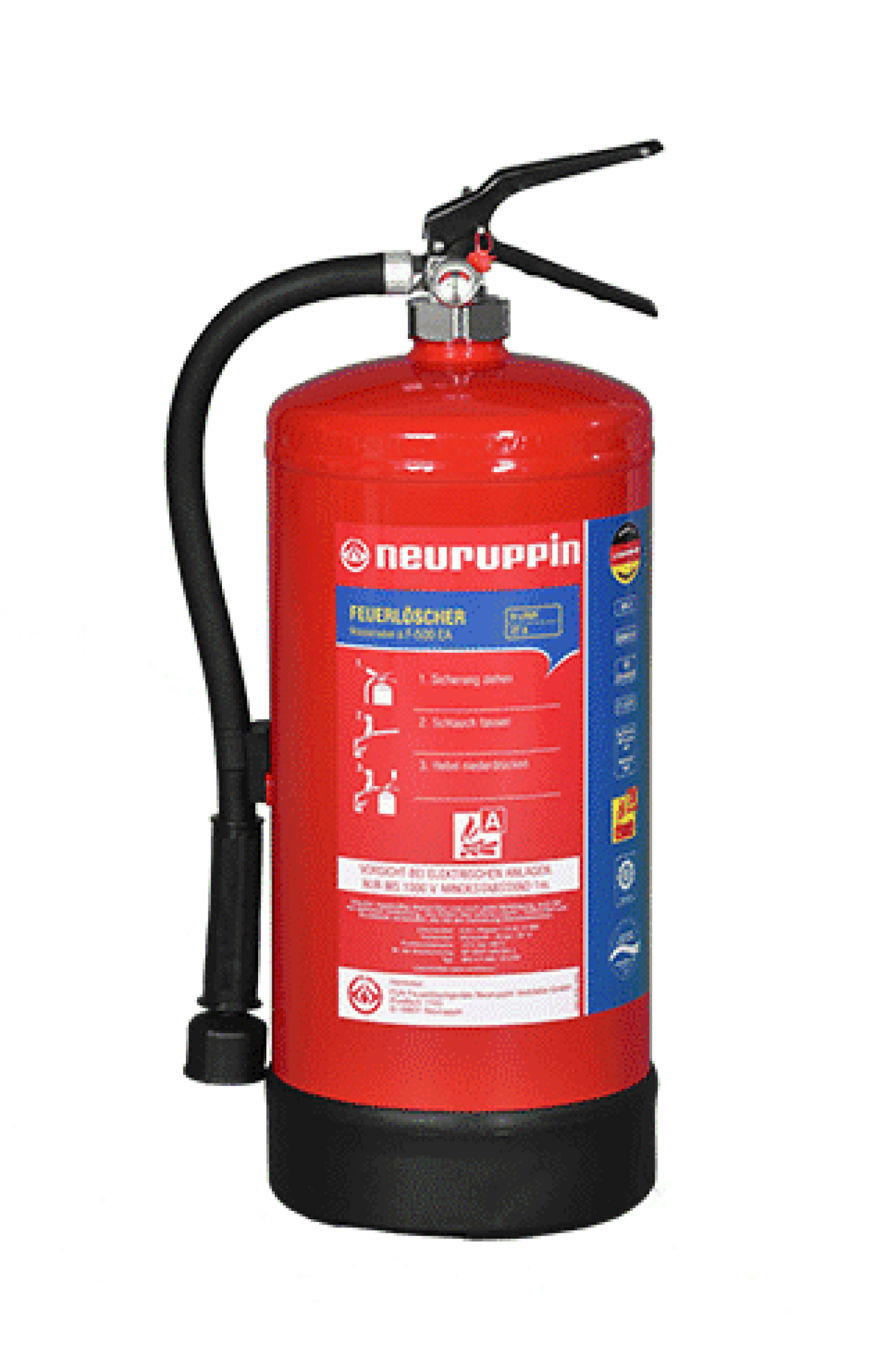 F-500 Lithium-ion accu brandblusser 9 liter vorstvrij