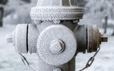 Reparatie vorstschade hydrant